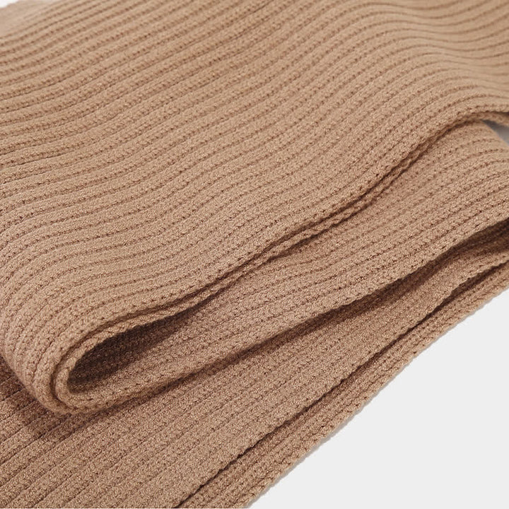 3er-Set Unisex Klassischer Vielseitiger Hut Schal Handschuh Set