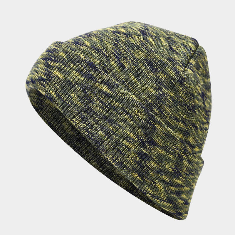 3-teiliges Unisex-Mehrfarbiger Hut-Schal-Handschuh-Set