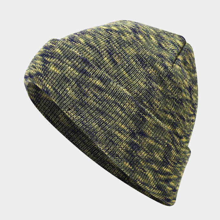 3-teiliges Unisex-Mehrfarbiger Hut-Schal-Handschuh-Set