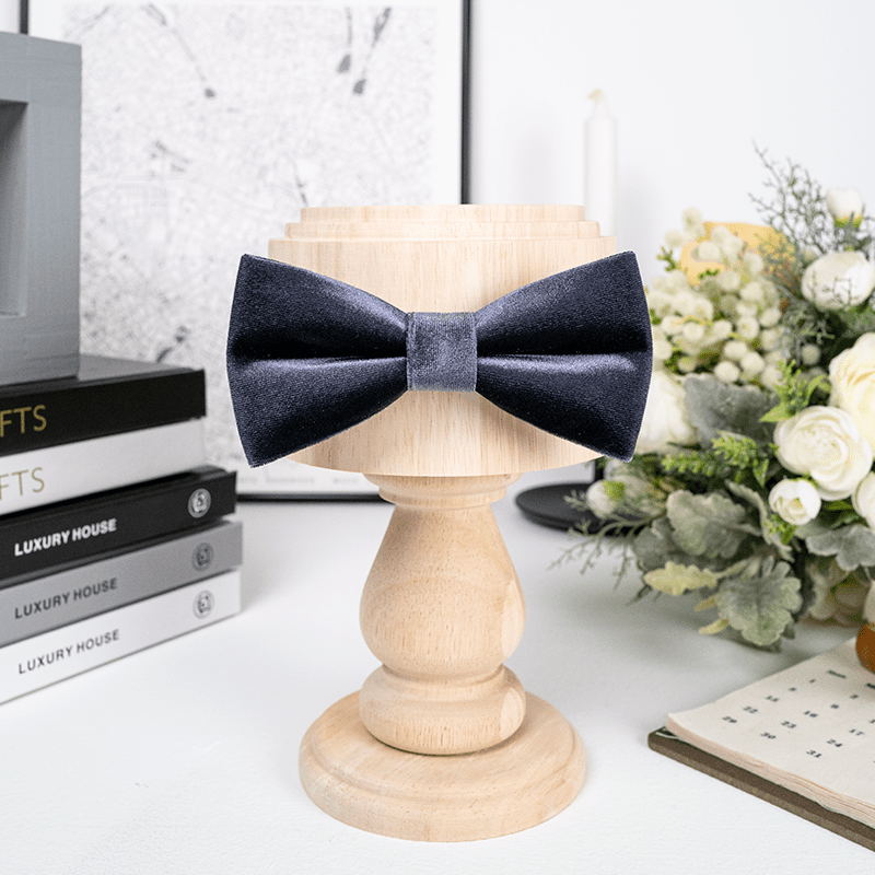 Nachtgraue einfarbige Samtfliege für Herren