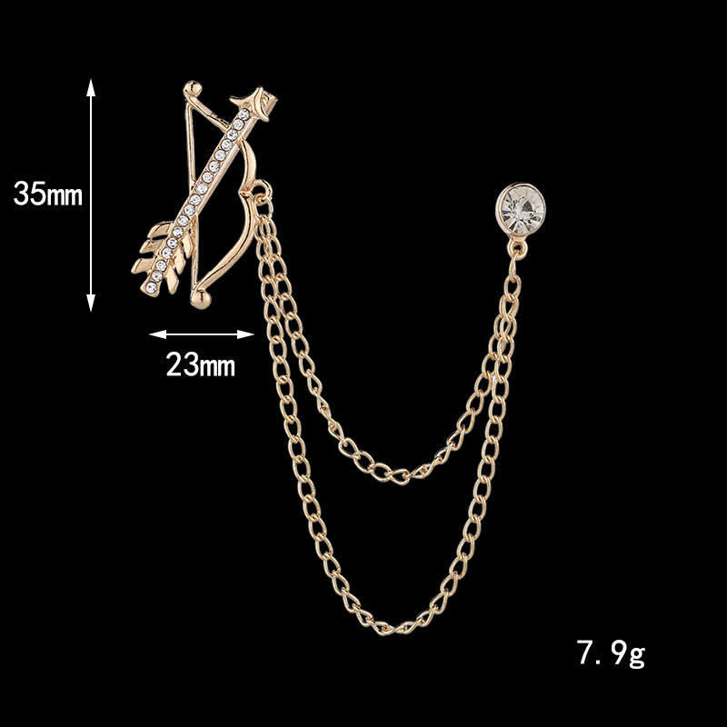 Herren Amor Pfeil Kettenbrosche