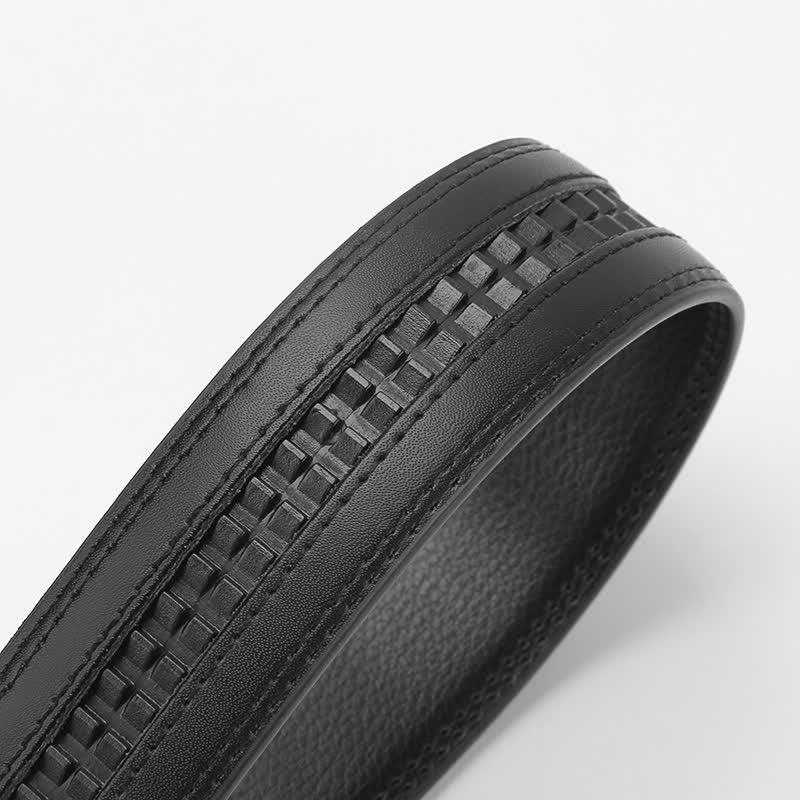 Automatischer Herren-Drachengeschäfts-Ledergürtel mit Ratschenverschluss