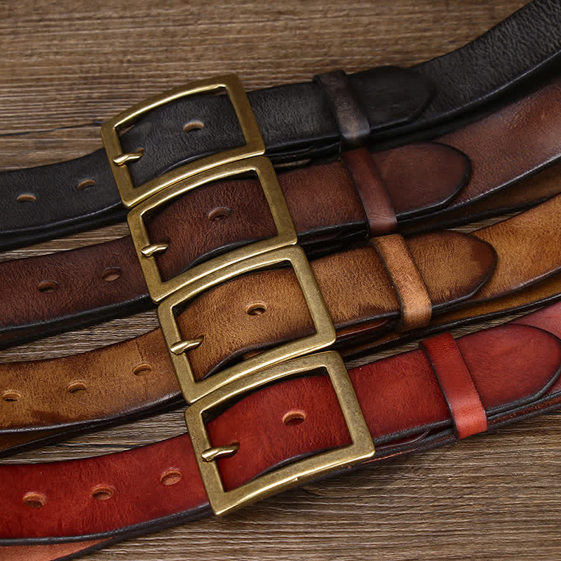 Vintage-Gürtel im Used-Look für Herren