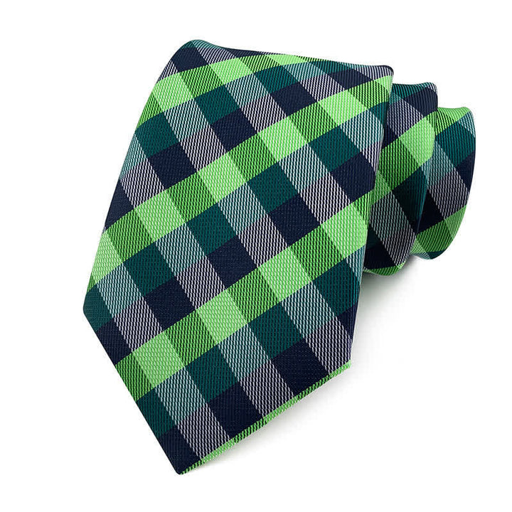 Schmale Herren Smokinganzug Krawatte Kariert