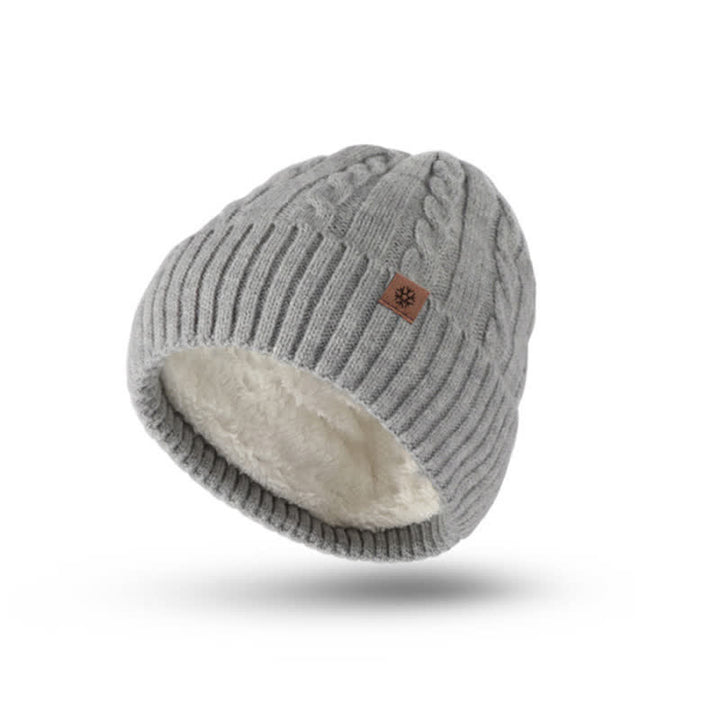 3-teiliges Unisex Warm Hut Schal Handschuh-Set