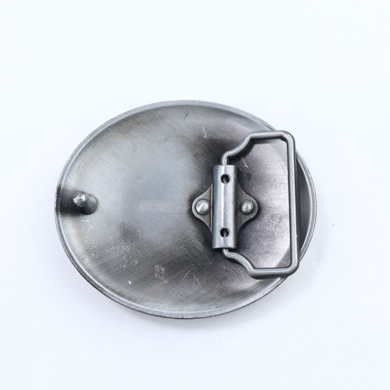 Männer DIY Western Cowboy Türkis Schnalle Ledergürtel