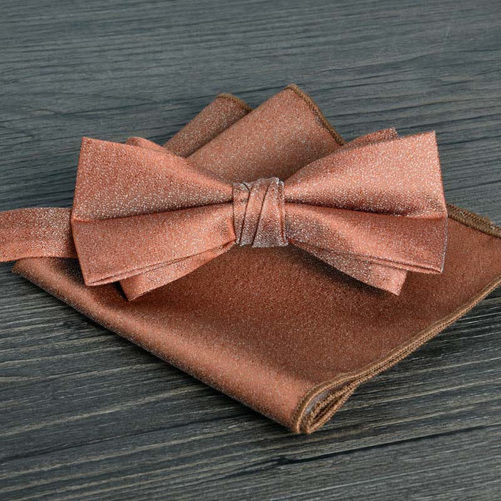 2-teiliges Männer Blumenkreise formales Hochzeitsfliegen-Set