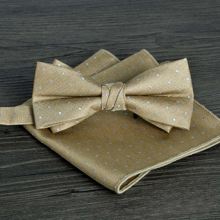 2-teiliges Männer Blumenkreise formales Hochzeitsfliegen-Set