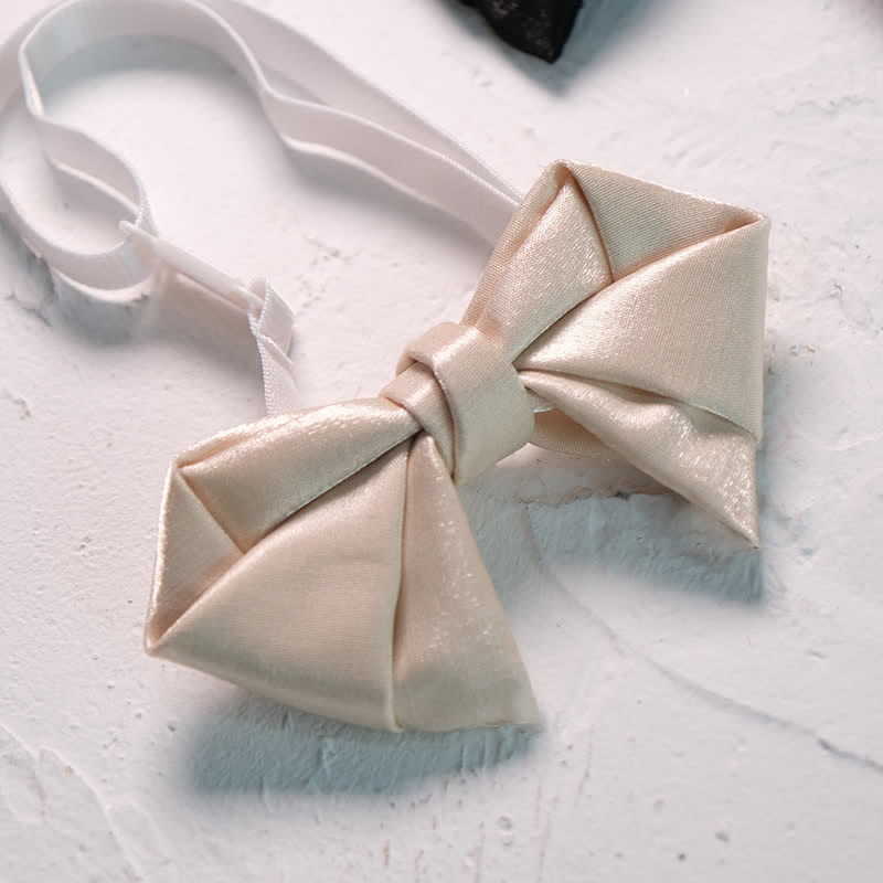 Zeitlose gefaltete diamantförmige Fliege für Herren