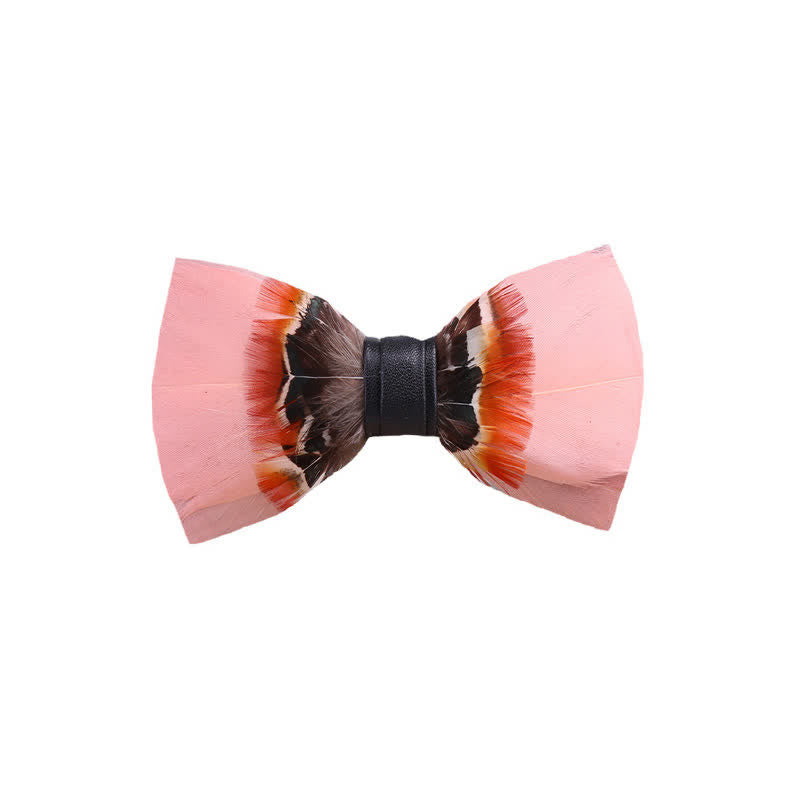 Pop Rosa Federfliege mit Reversnadel