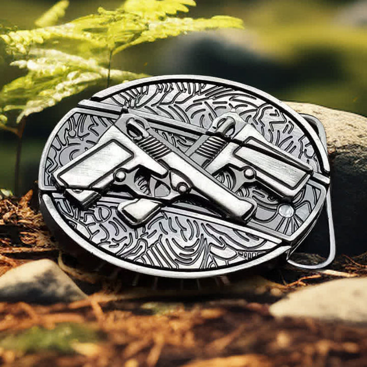 Einzigartiges Design DIY Verstecktes Klappmesser Ledergürtelschnallen Bundle Set