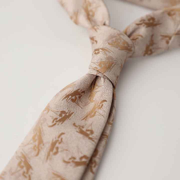Luxuriöse Jacquard-Krawatte für Herren im täglichen Gebrauch