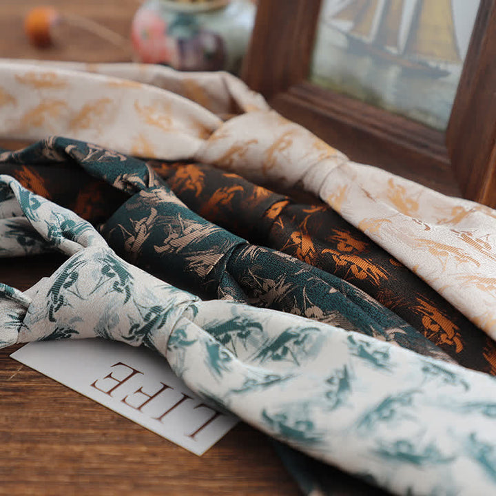 Luxuriöse Jacquard-Krawatte für Herren im täglichen Gebrauch