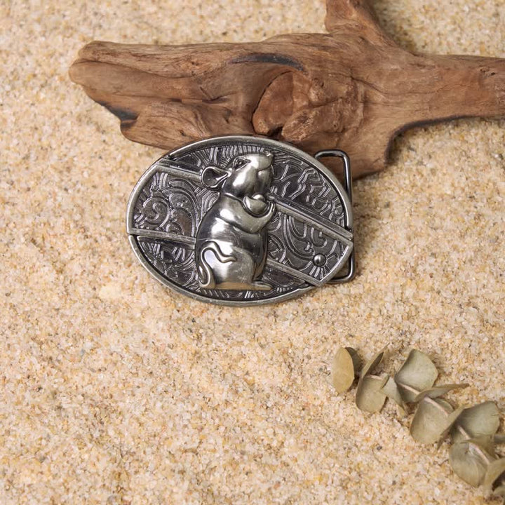 Wild Life DIY Verstecktes Klappmesser Ledergürtelschnallen Bundle Set