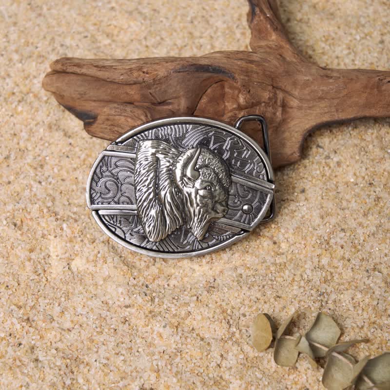 Wild Life DIY Verstecktes Klappmesser Ledergürtelschnallen Bundle Set