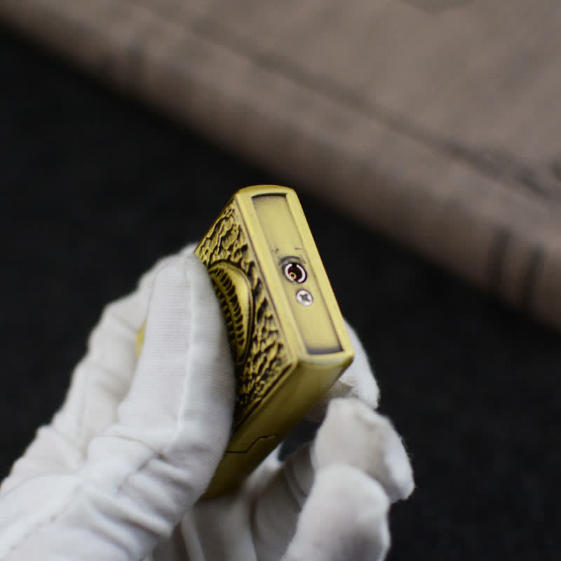 Großes Schädelkopf-Design nachfüllbares Butanfeuerzeug