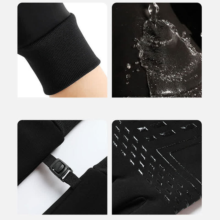 Kältebeständige Thermo-Sporthandschuhe mit Touchscreen