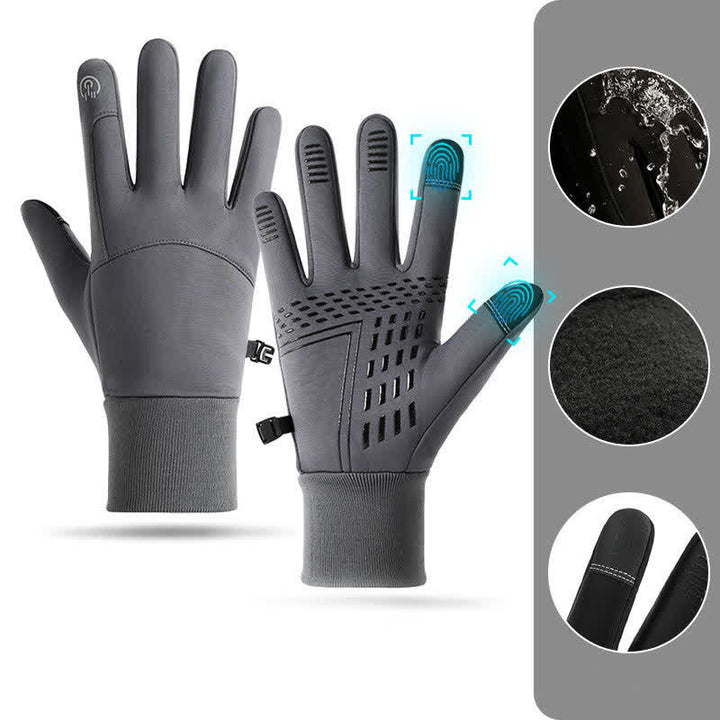 Kältebeständige Thermo-Sporthandschuhe mit Touchscreen