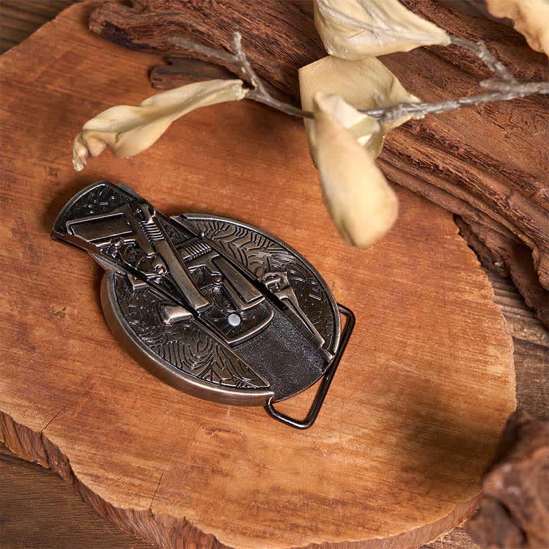 Doppelpistolen & USA-Flagge DIY verstecktes Messerschnallen-Bundle-Set