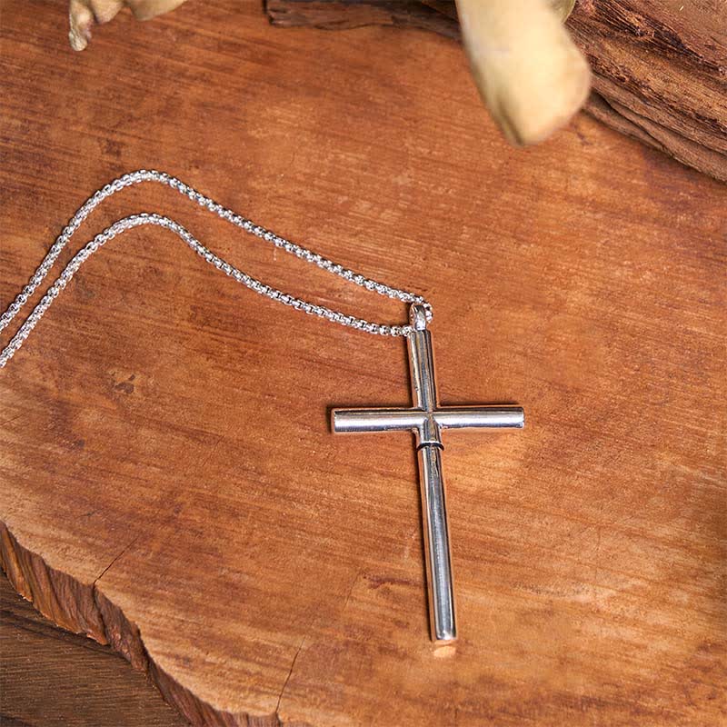 Heilige Bibel Feuerzeug Longhorn Bull Anhänger Kreuz Halskette Bundle Set