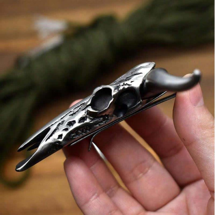 Longhorn Bull Head Multifunktions-EDC-Werkzeuganhänger-Gürtelschnalle