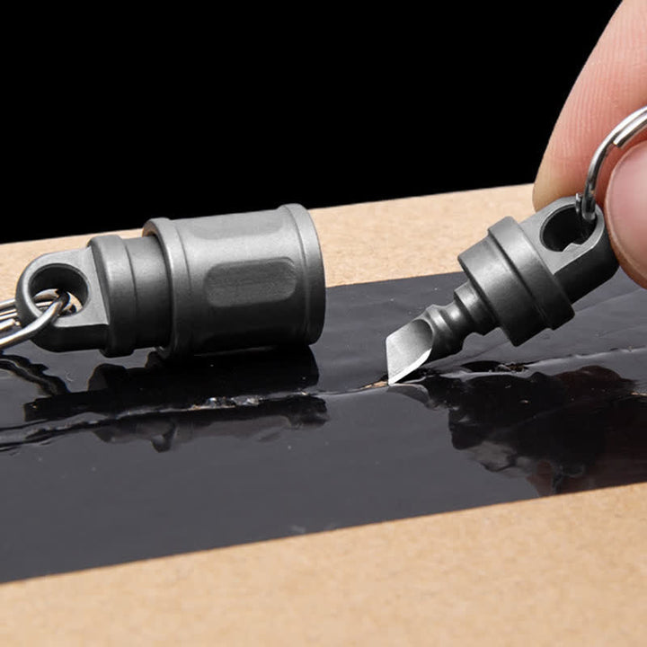 Schlüsselanhänger mit Schnellverschluss aus Titanlegierung