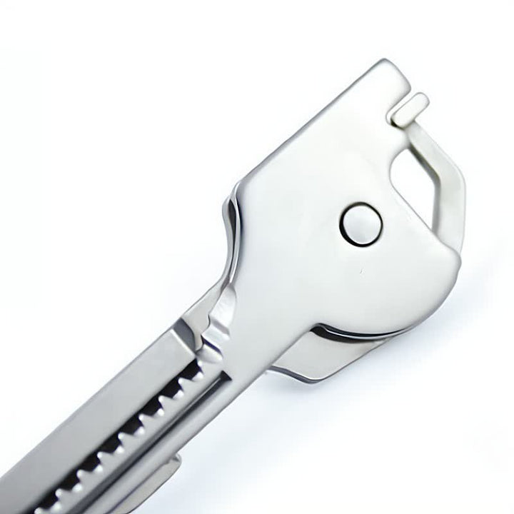 Multifunktionaler 6-in-1-Schlüsselanhänger mit zuverlässiger Schraubendreherzange