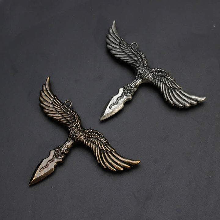 Eagle Ghost Sting Unpacking Cutter Blade Schlüsselanhänger