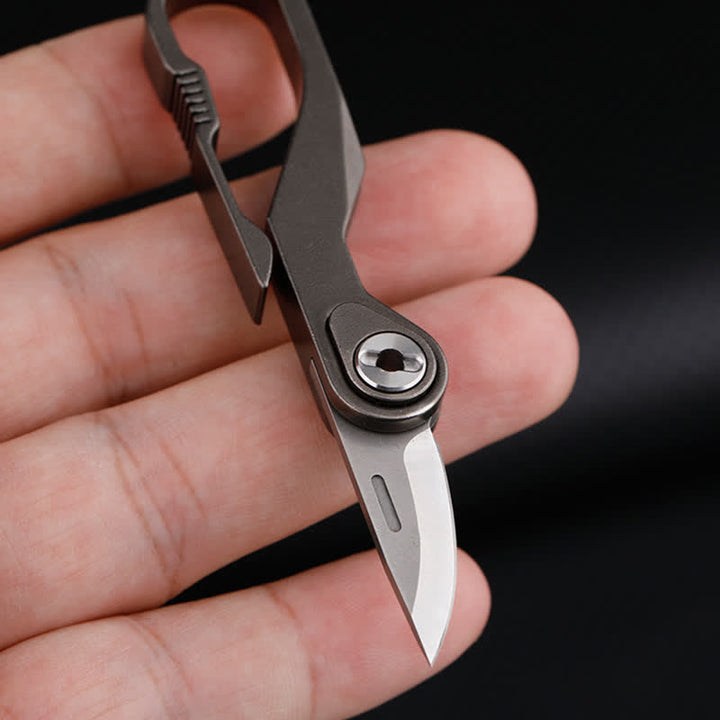Titan Mini Klappmesser Box Cutter Schlüsselanhänger