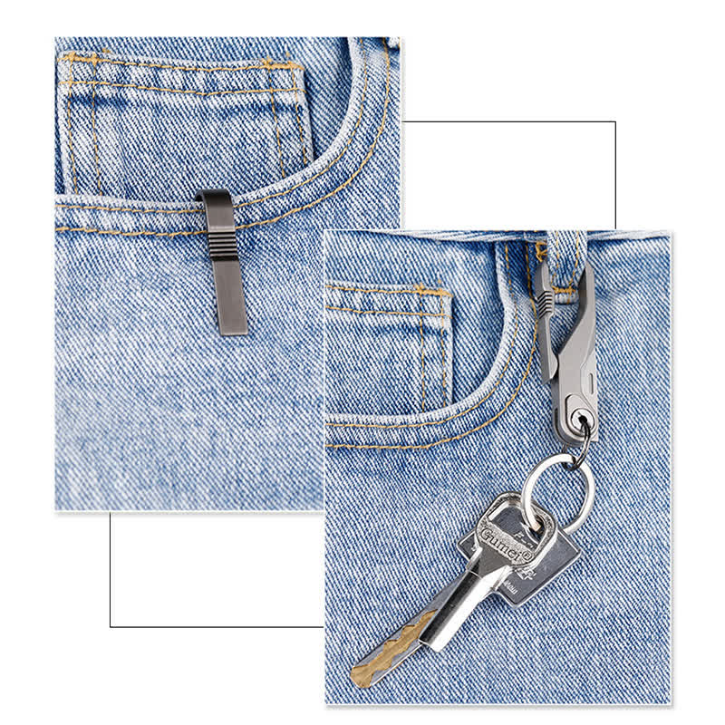 Titan Mini Klappmesser Box Cutter Schlüsselanhänger