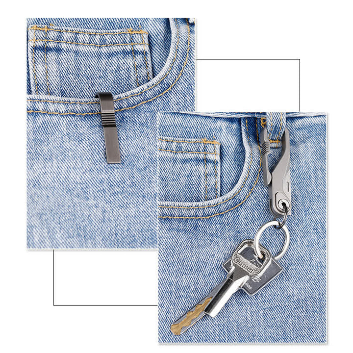 Titan Mini Klappmesser Box Cutter Schlüsselanhänger