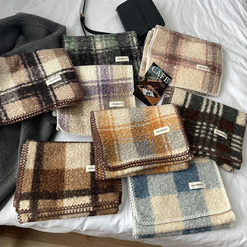 Unisex Winteraccessoires Ultra Flush Plaid Schal