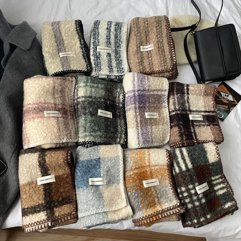 Unisex Winteraccessoires Ultra Flush Plaid Schal