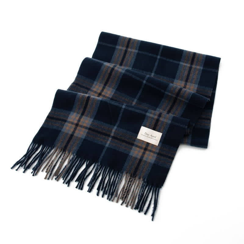 Zeitloser, schottischer Tartan-Karoschal für Unisex