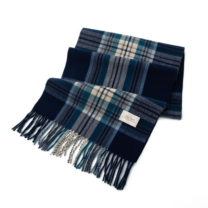 Zeitloser, schottischer Tartan-Karoschal für Unisex