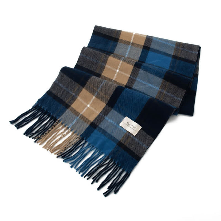 Zeitloser, schottischer Tartan-Karoschal für Unisex