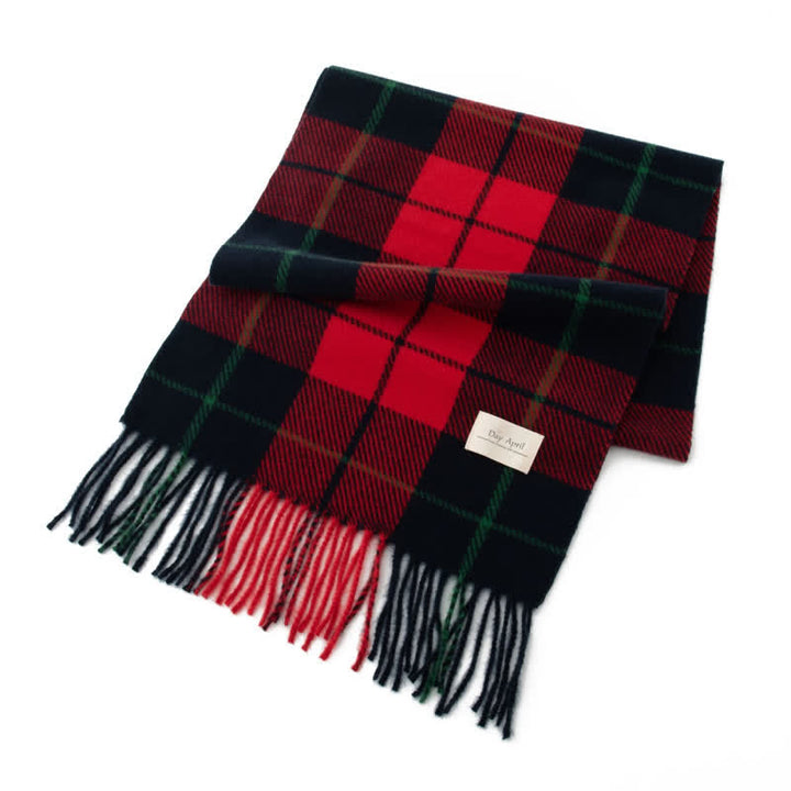 Zeitloser, schottischer Tartan-Karoschal für Unisex