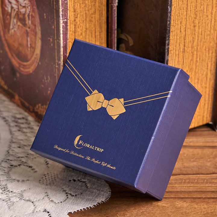 2Stk./ 3Stk. Krawatten Einstecktuch Set Exquisite Verpackung Box