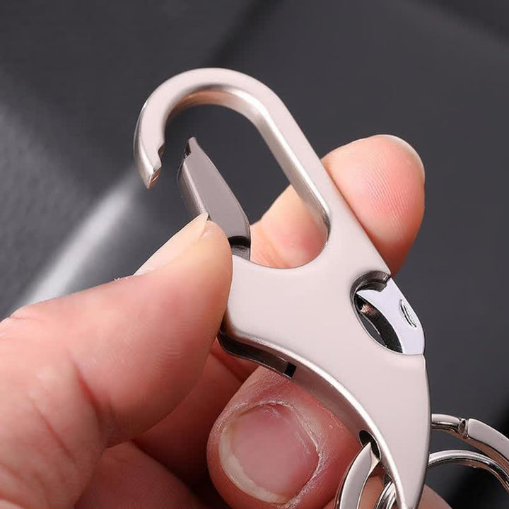 3-in-1 Multifunktions-Mini-Klappmesser-Schlüsselanhänger