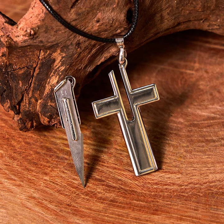 Waldhirsch DIY Gürtelschnalle mit verstecktem Messer und Rosenring-Bundle-Set