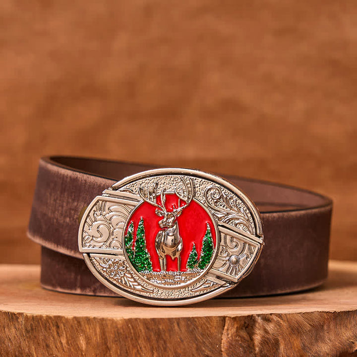 DIY-Ledergürtel für Herren mit verstecktem Klappmesser in Bergelch-Optik (Vorverkauf)