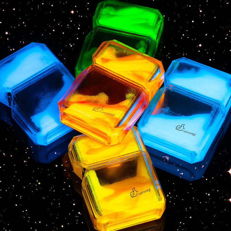 Cooles, fluoreszierendes, nachfüllbares Butanfeuerzeug mit Treibsand