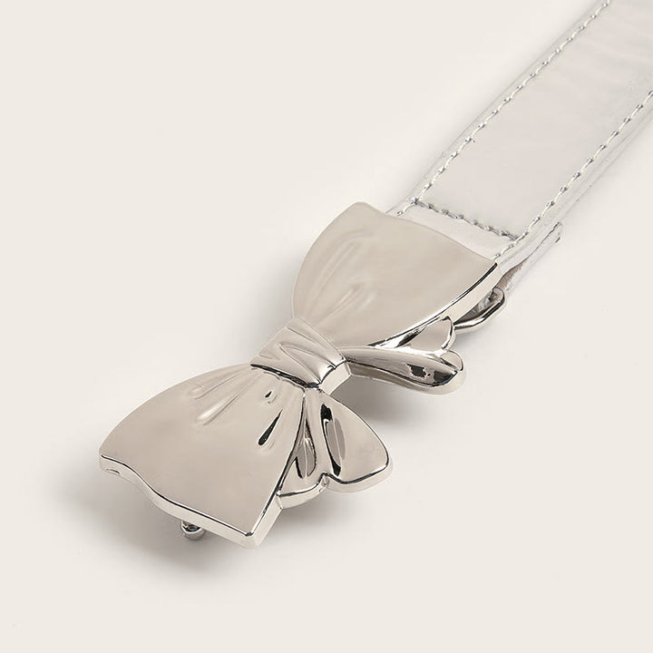 Damen-Taillengürtel mit Schleife und Schnalle