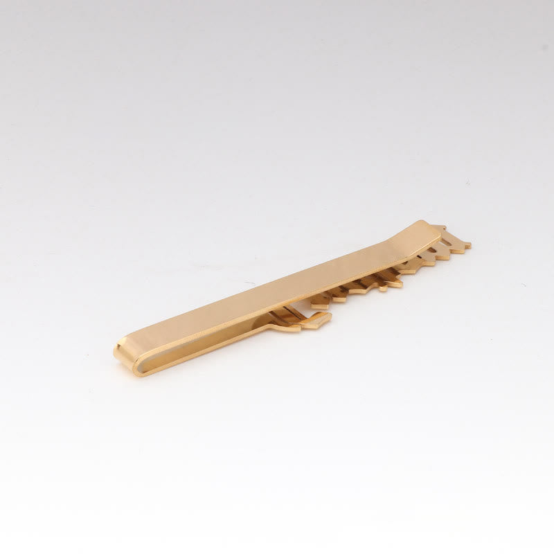 Personalisierte Krawattennadel für Anzüge mit Ihrem Namen