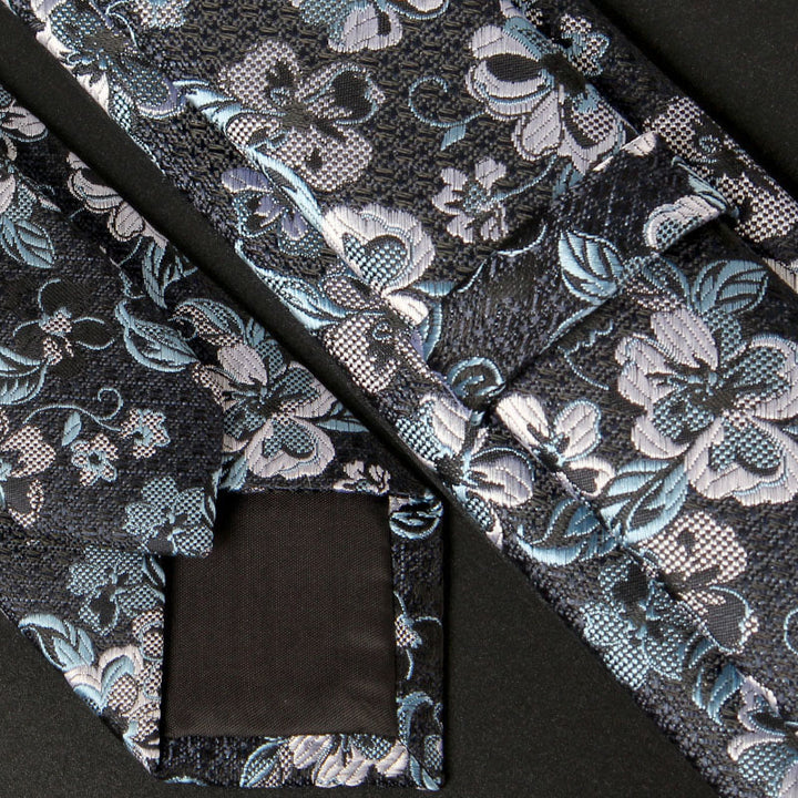 Herren Krawatte mit zartem Blumenmuster