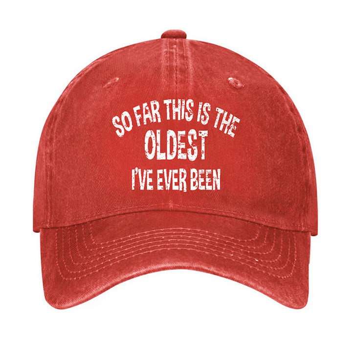 Dies ist die älteste verstellbare Baseballkappe