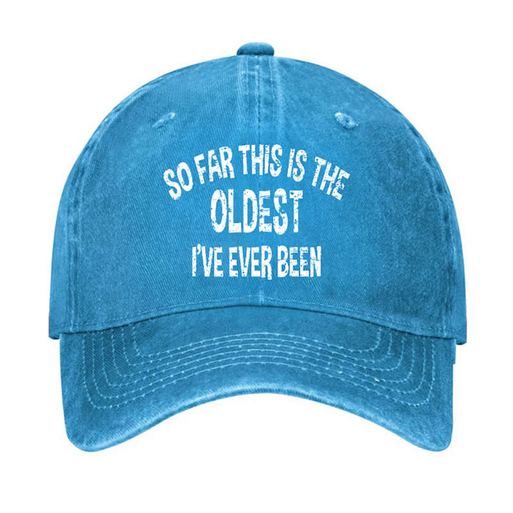 Dies ist die älteste verstellbare Baseballkappe