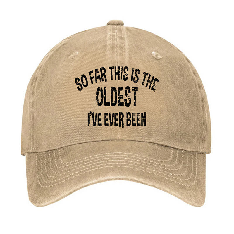 Dies ist die älteste verstellbare Baseballkappe