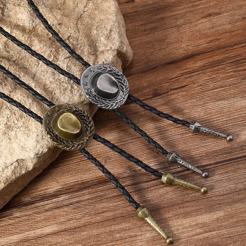 Bronze Charm Cowboyhut Anhänger Bolotie