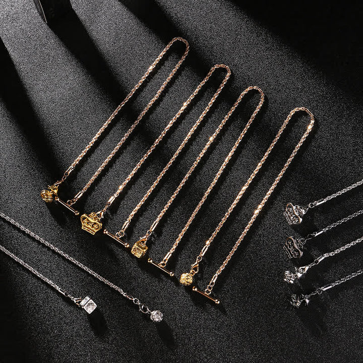 Herrenhemd Smoking Stud Revers Kette Anzug Brosche mit hängender Kette